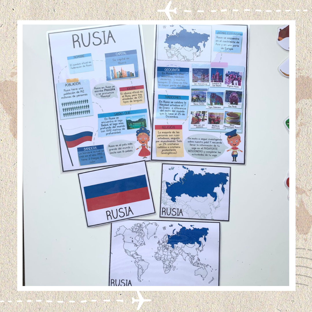 OFERTA -60%‼️PACK - Mi viaje misionero por Rusia