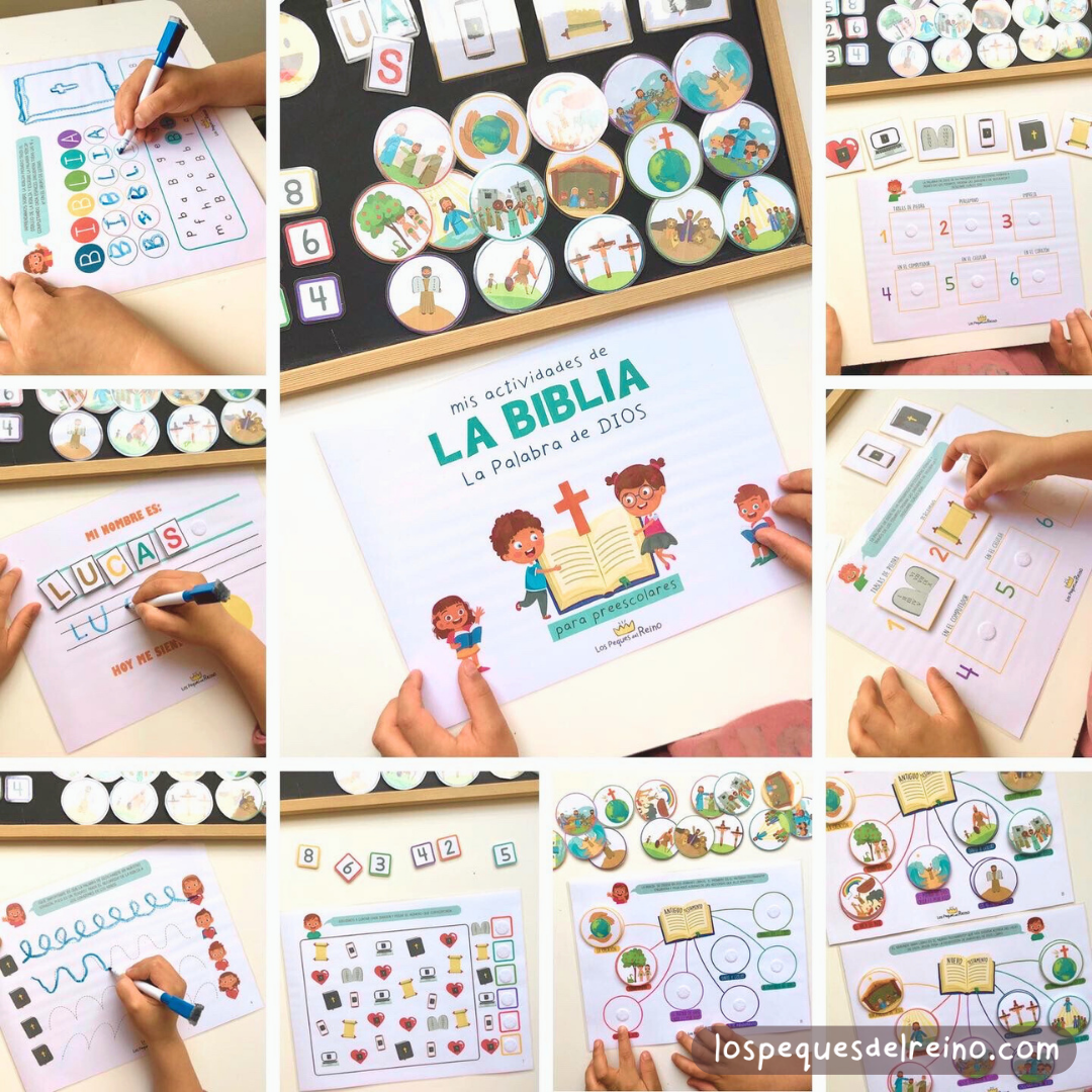 Pack "Mis actividades de la Biblia, la Palabra de Dios"