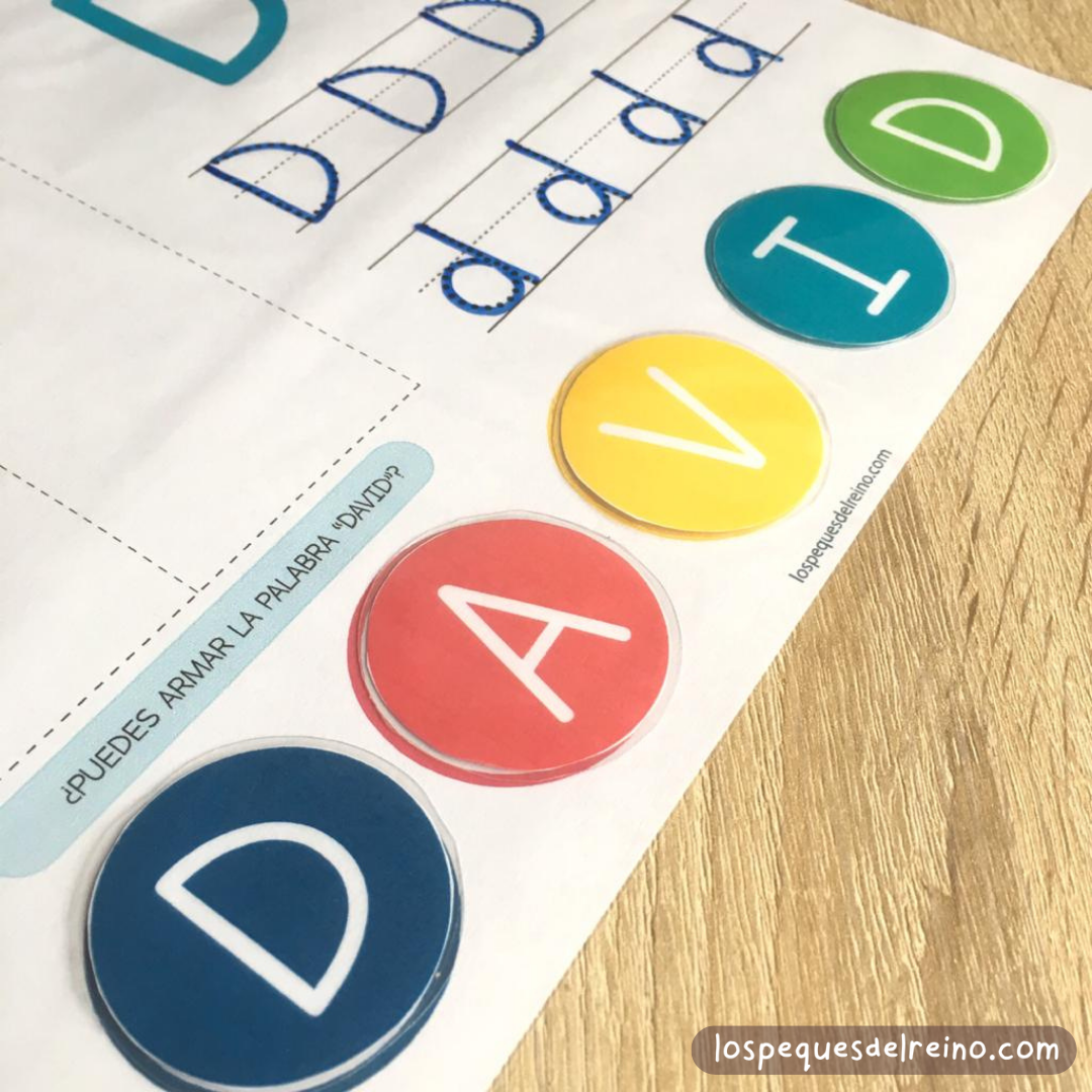DAVID Y GOLIAT - Libro de actividades bíblicas para Preescolar