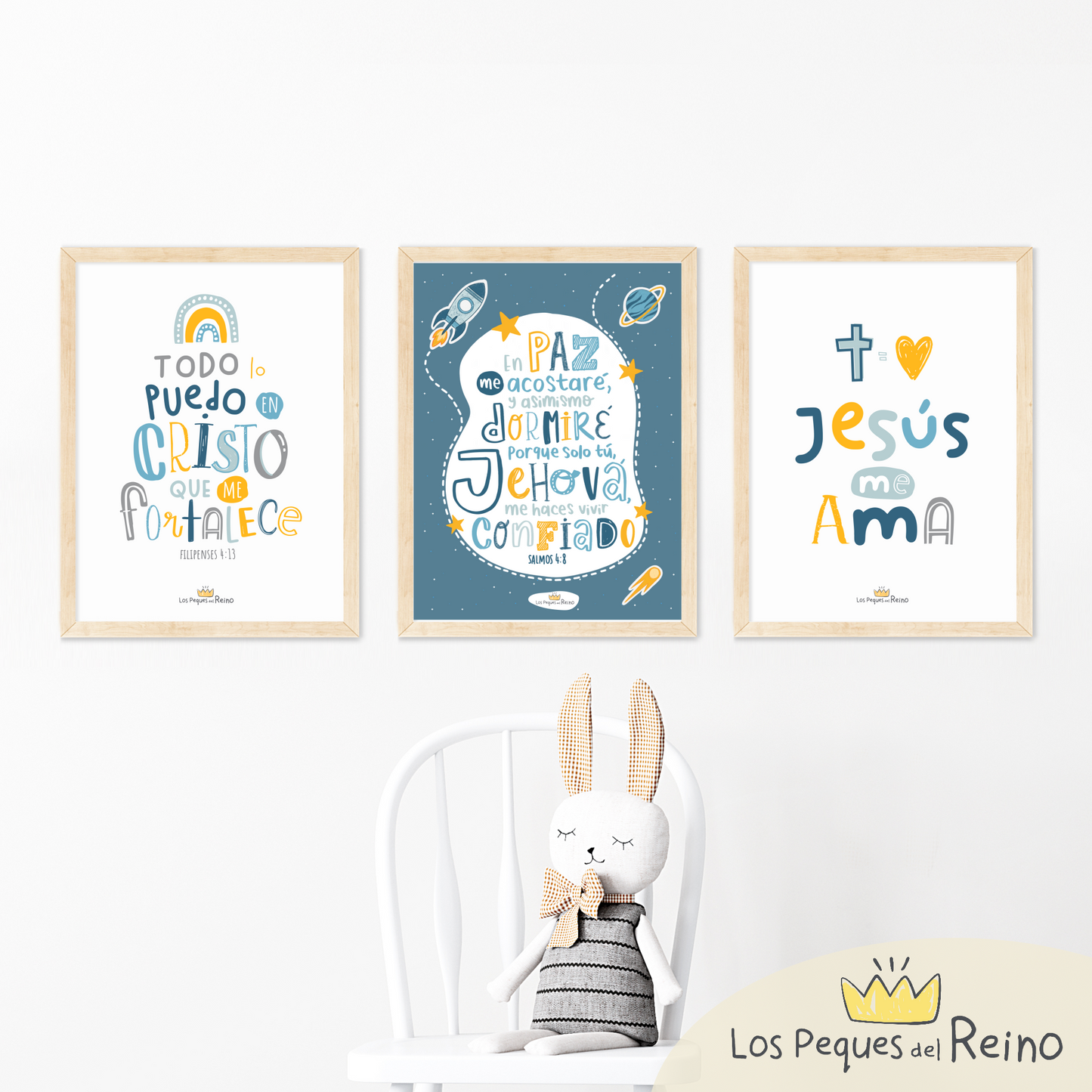 3 Láminas decorativas (pack niño) - imprimible