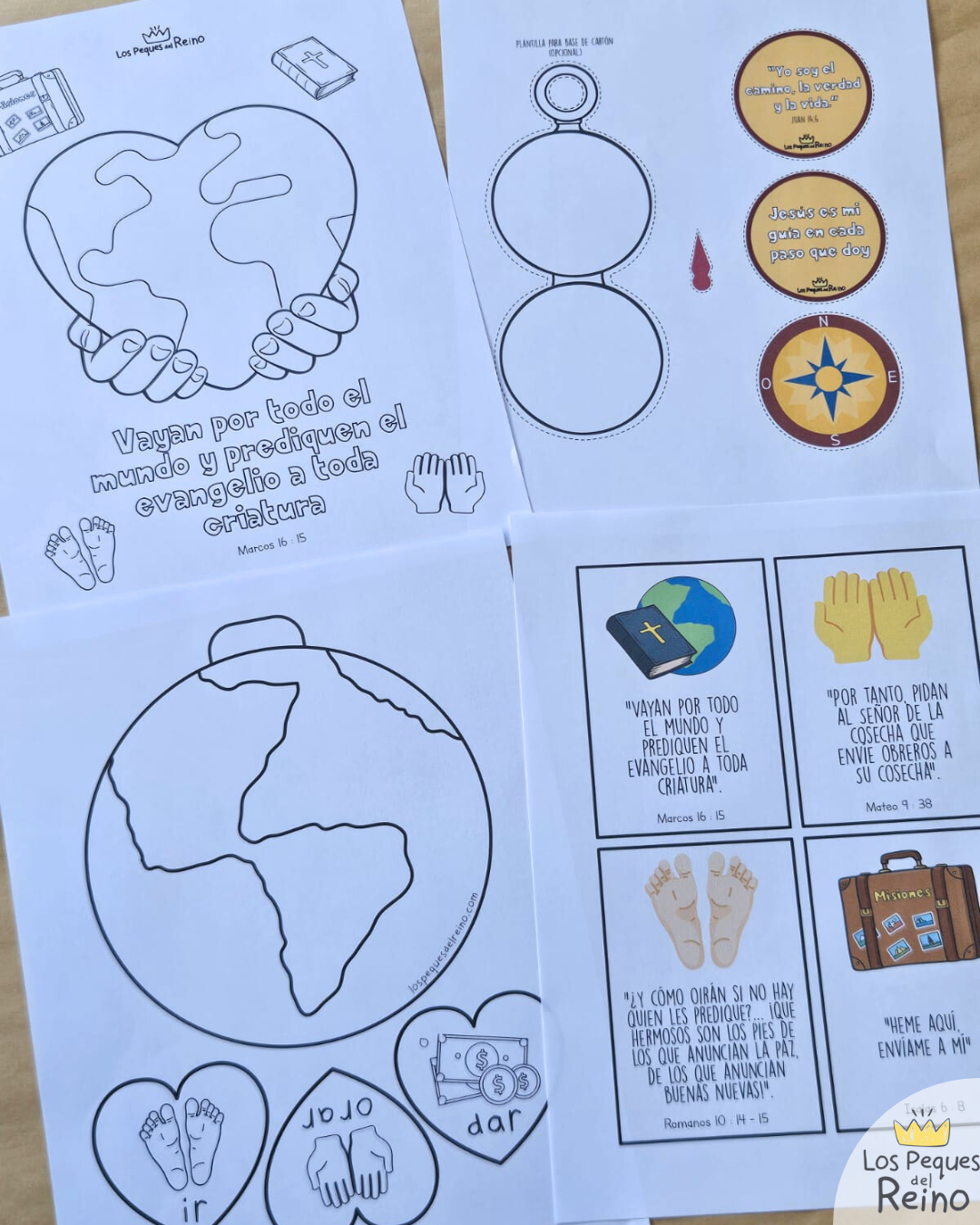 NUEVO PACK "Viaje misionero por el mundo"
