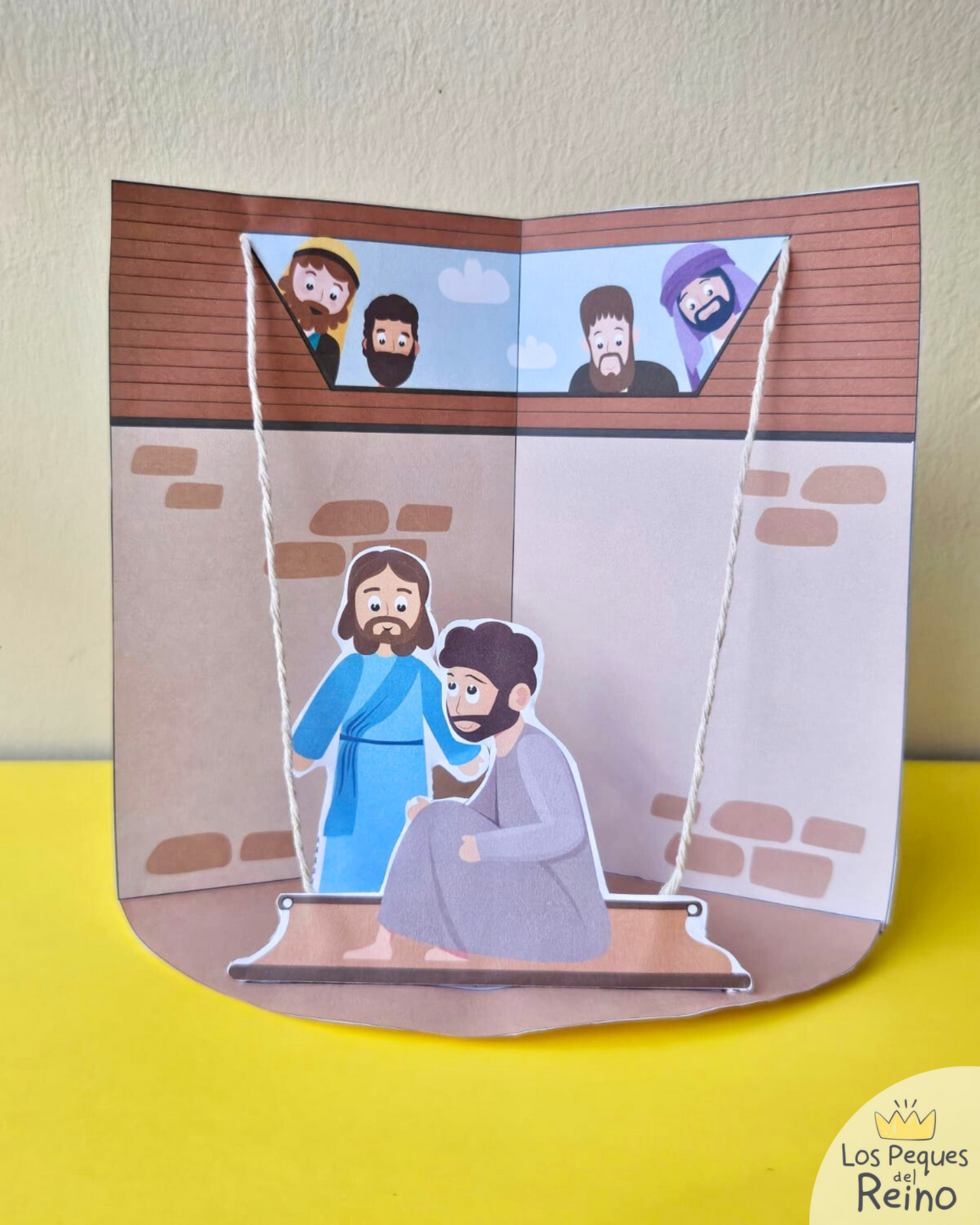 Craft - Jesús sana a un paralitico