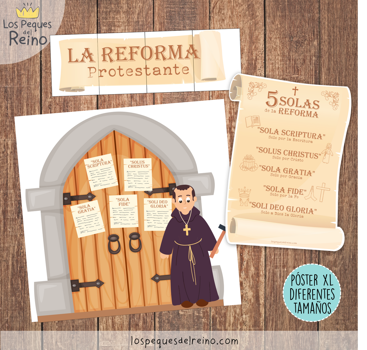 🌟¡NUEVO! Ayudas visuales para clase - LA REFORMA PROTESTANTE