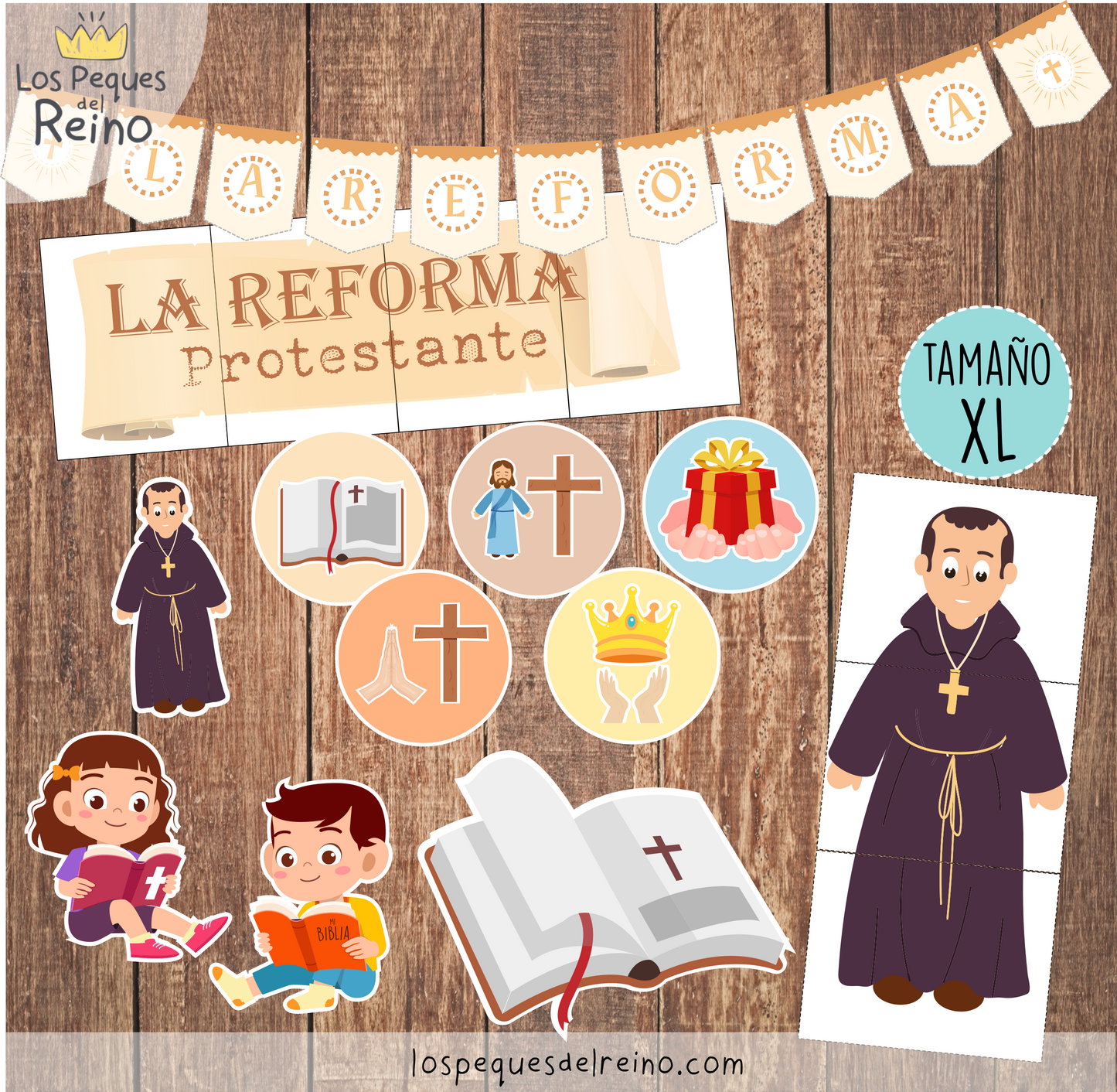 🌟¡NUEVO! Ayudas visuales para clase - LA REFORMA PROTESTANTE