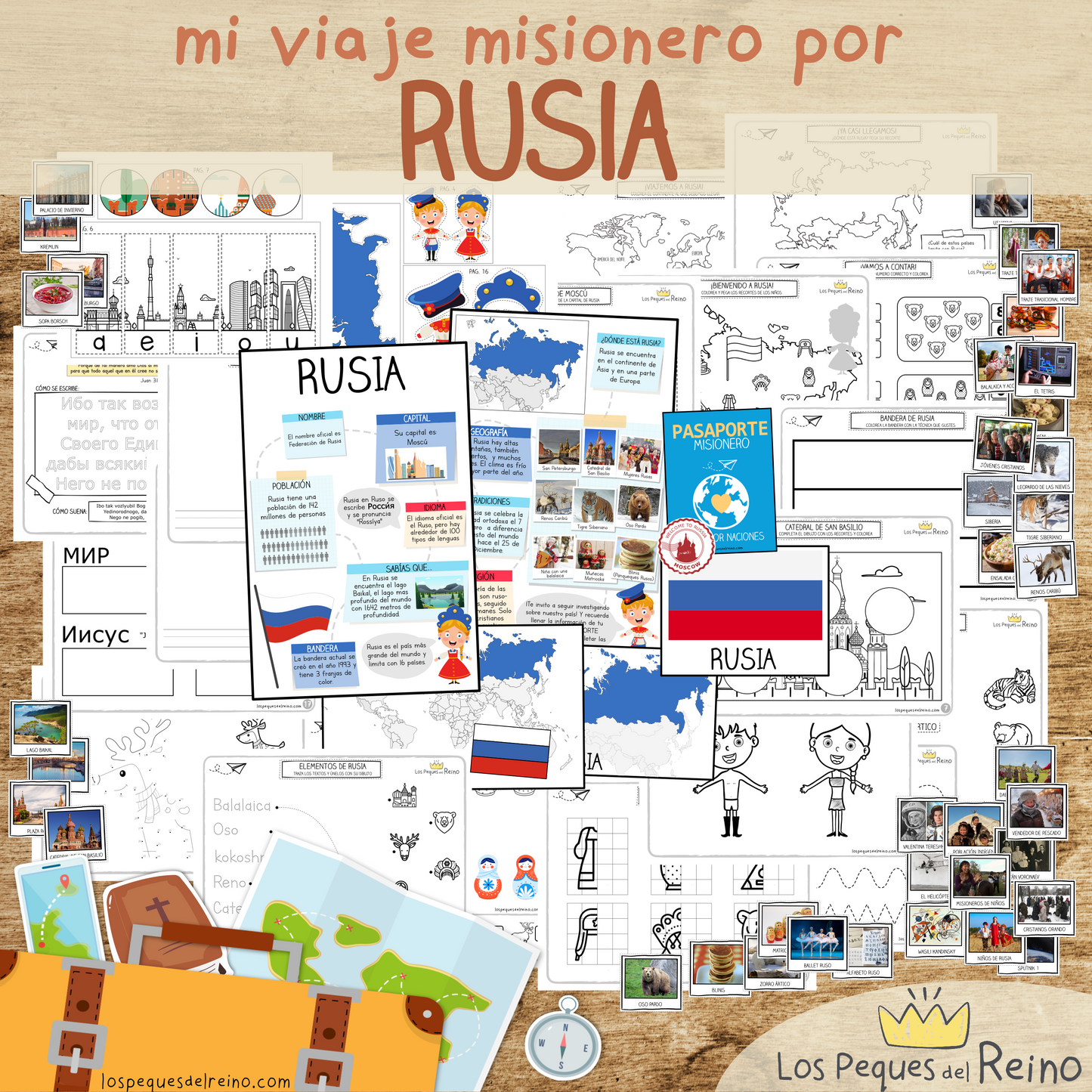 OFERTA -60%‼️PACK - Mi viaje misionero por Rusia