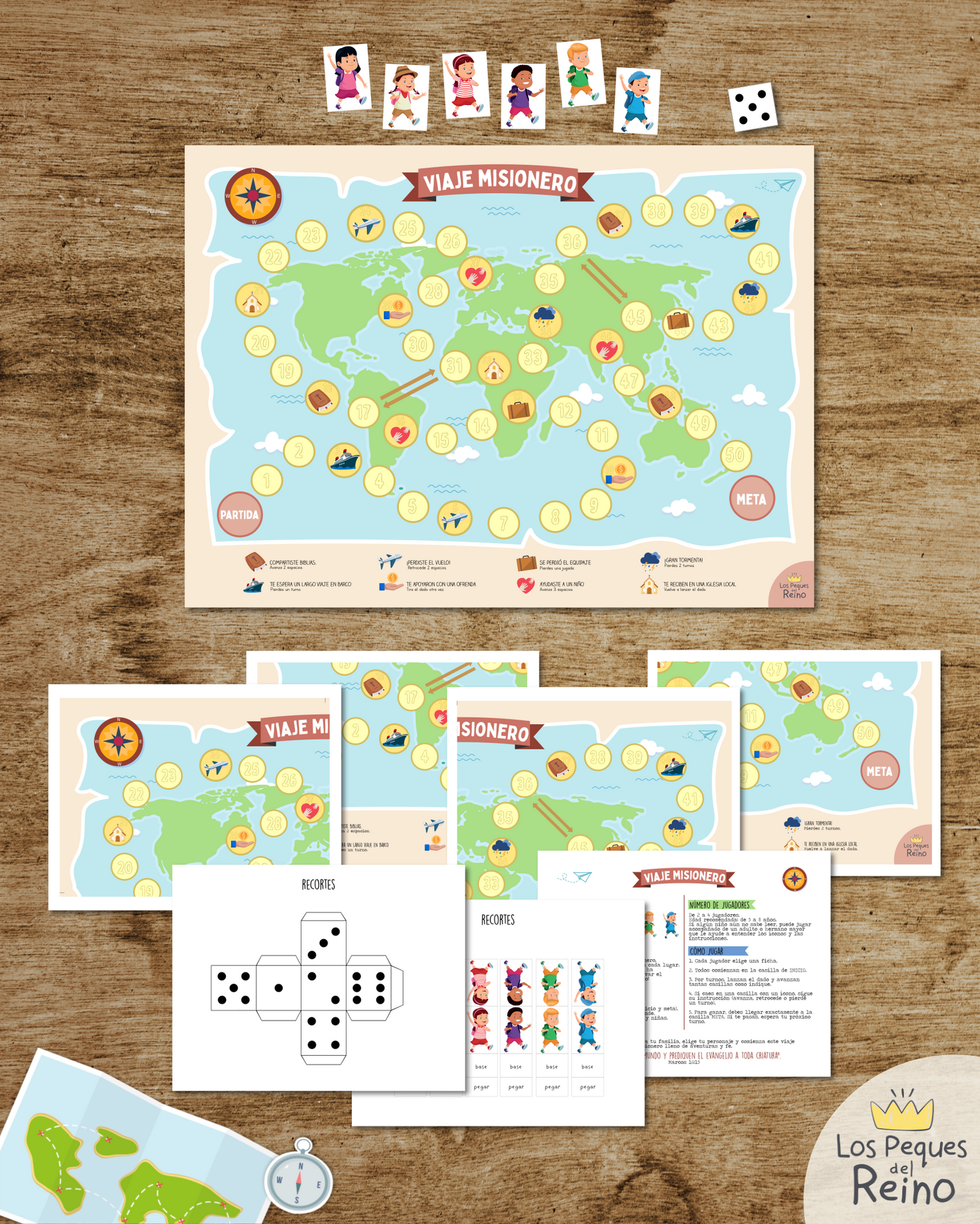 NUEVO PACK "Viaje misionero por el mundo"