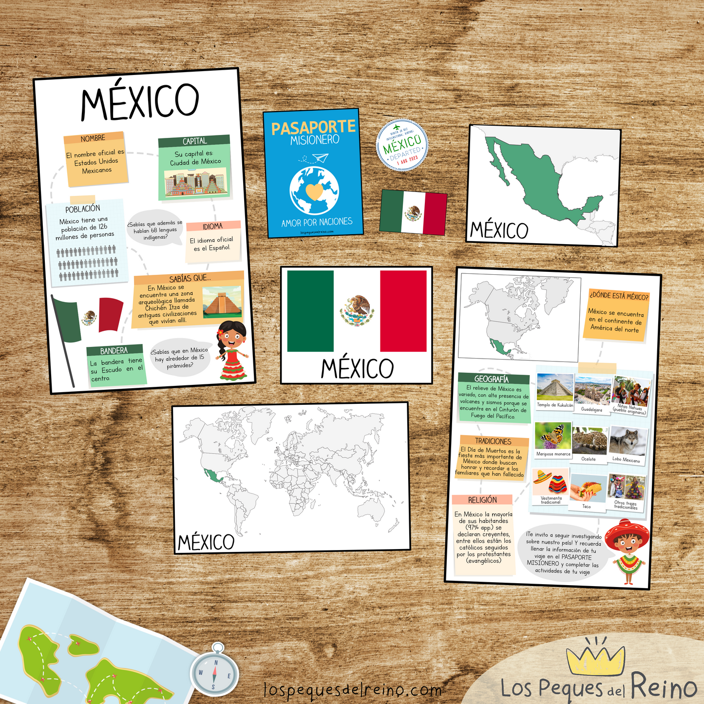 OFERTA -60%‼️PACK: Mi viaje misionero por México