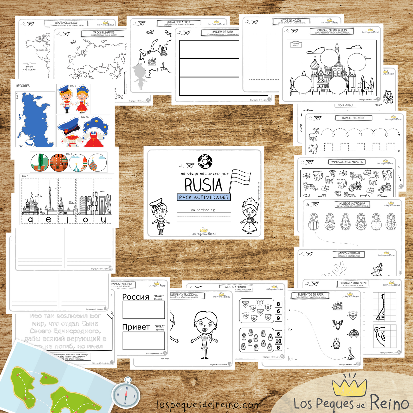 OFERTA -60%‼️PACK - Mi viaje misionero por Rusia