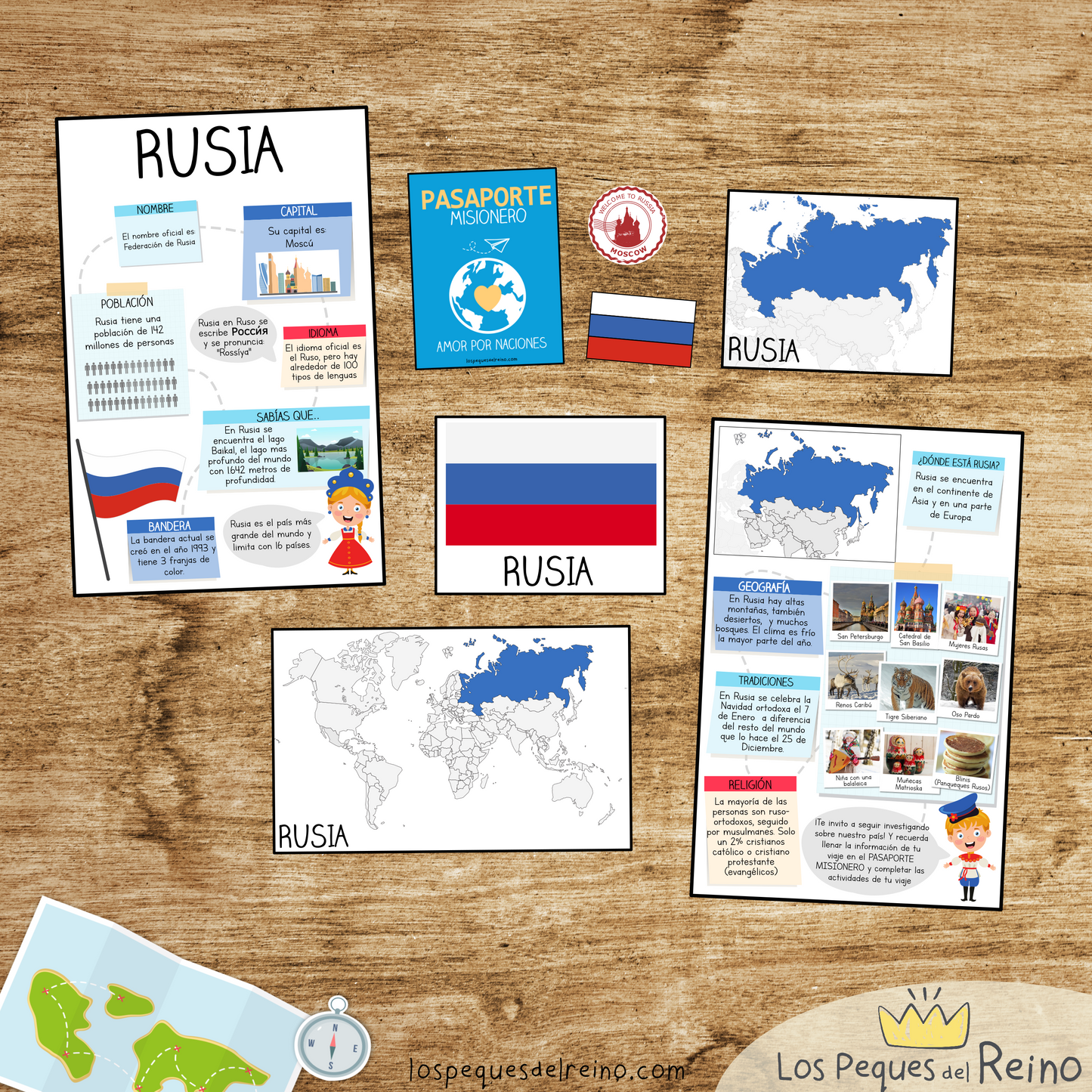 OFERTA -60%‼️PACK - Mi viaje misionero por Rusia