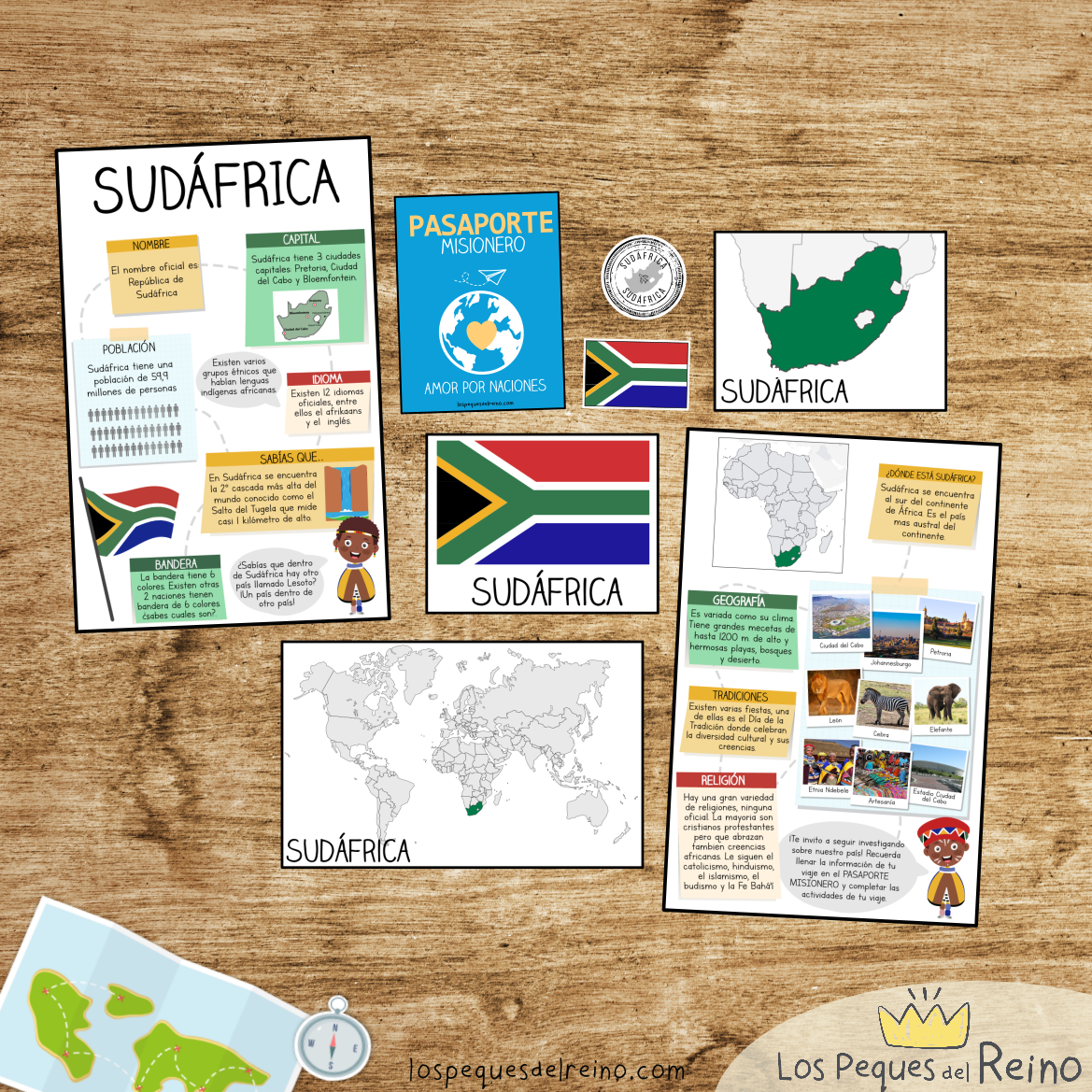 OFERTA -60%‼️ PACK - Mi viaje misionero por Sudáfrica