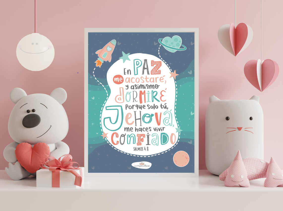 3 Láminas decorativas (pack niña) - imprimible