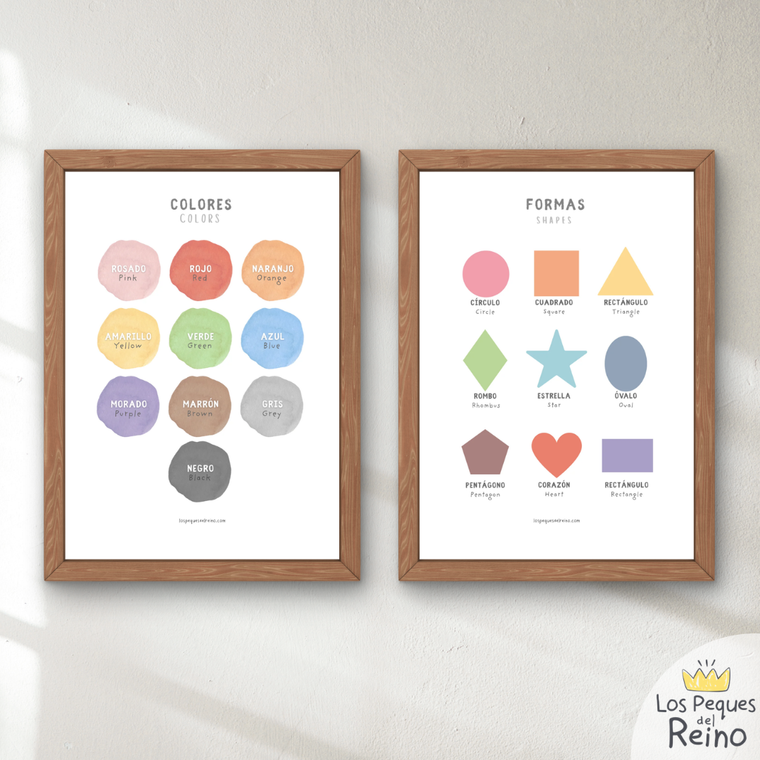 🌟10 Pósters decorativos bilingües - Súper Pack Oferta‼️