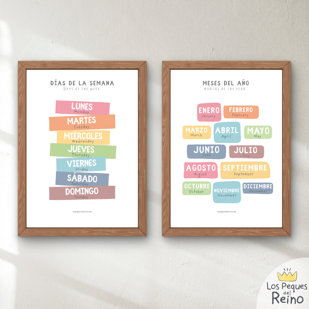 🌟10 Pósters decorativos bilingües - Súper Pack Oferta‼️