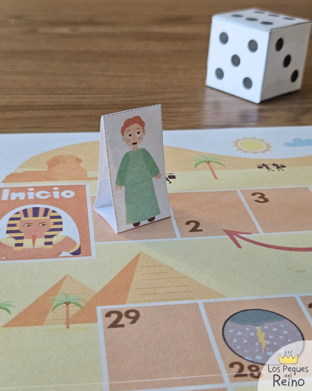🌟Juego de mesa "Camino a la Libertad" - Moisés y las plagas de Egipto🩸