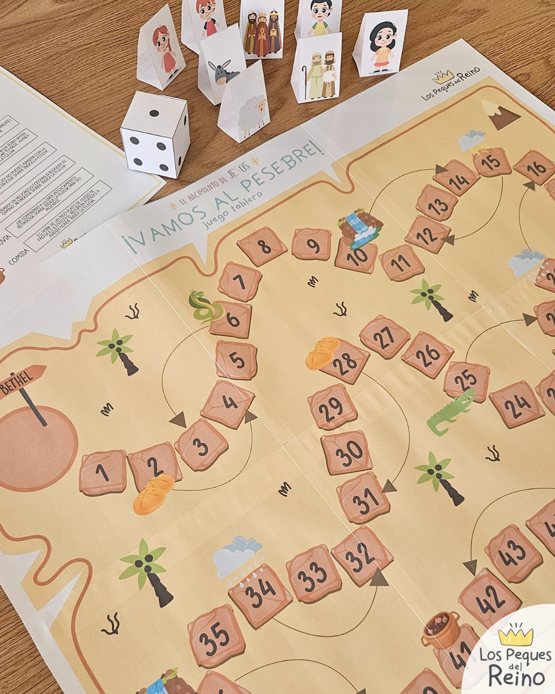 Juegos Tablero + Bingo del Nacimiento de Jesús