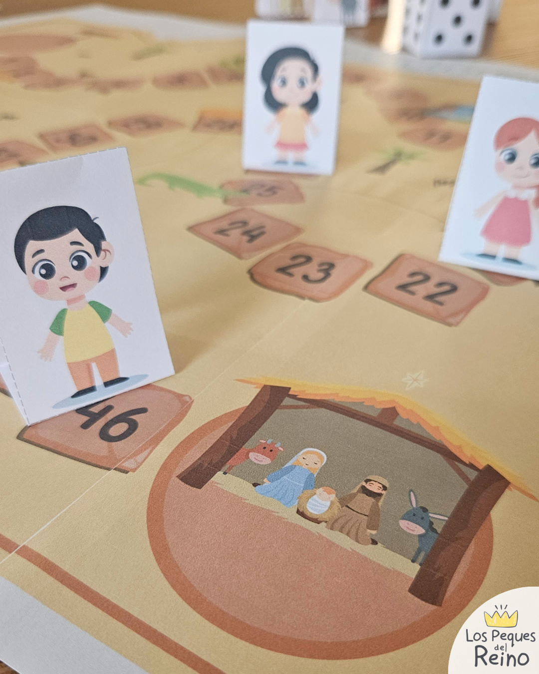 Juegos Tablero + Bingo del Nacimiento de Jesús