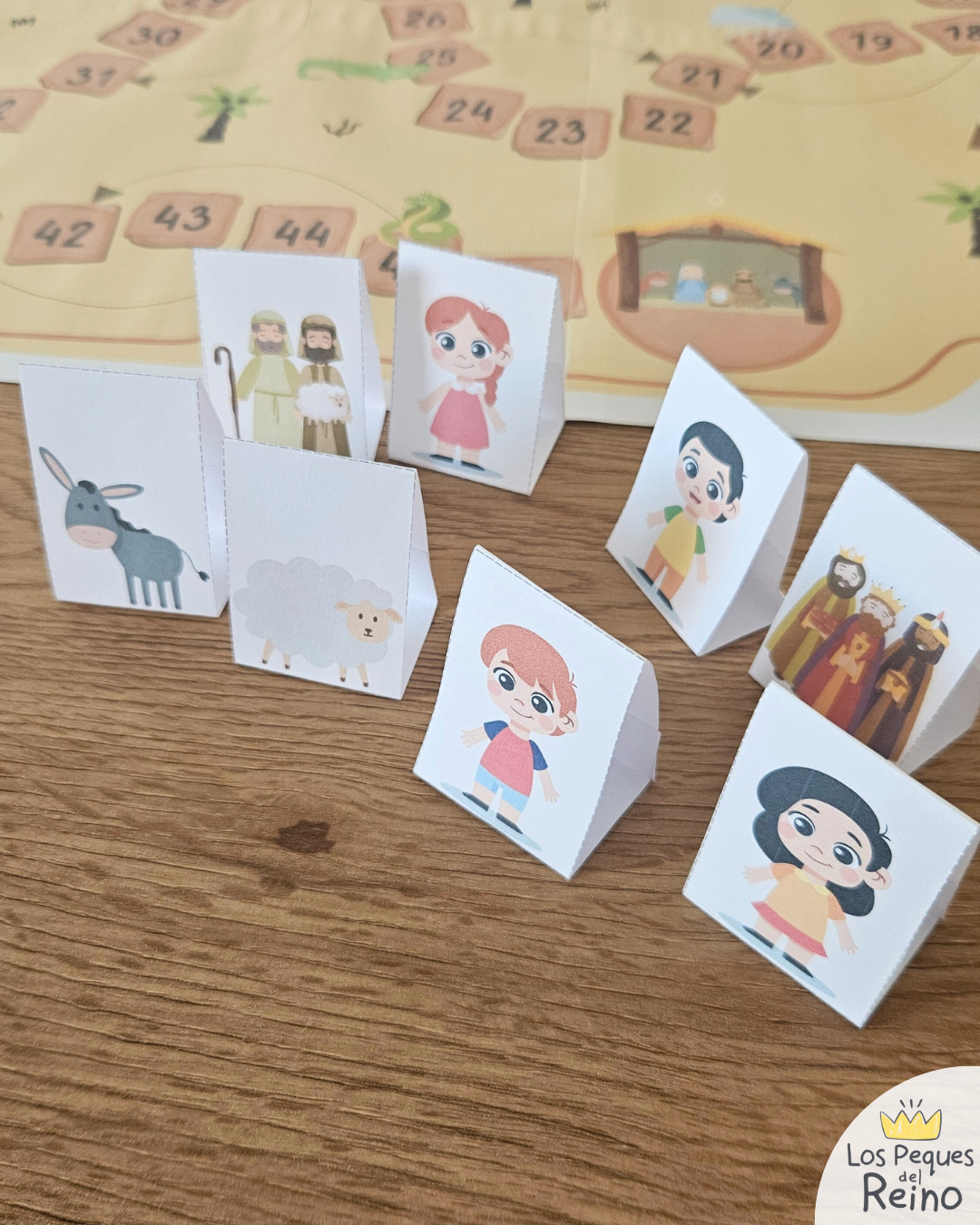 Juegos Tablero + Bingo del Nacimiento de Jesús