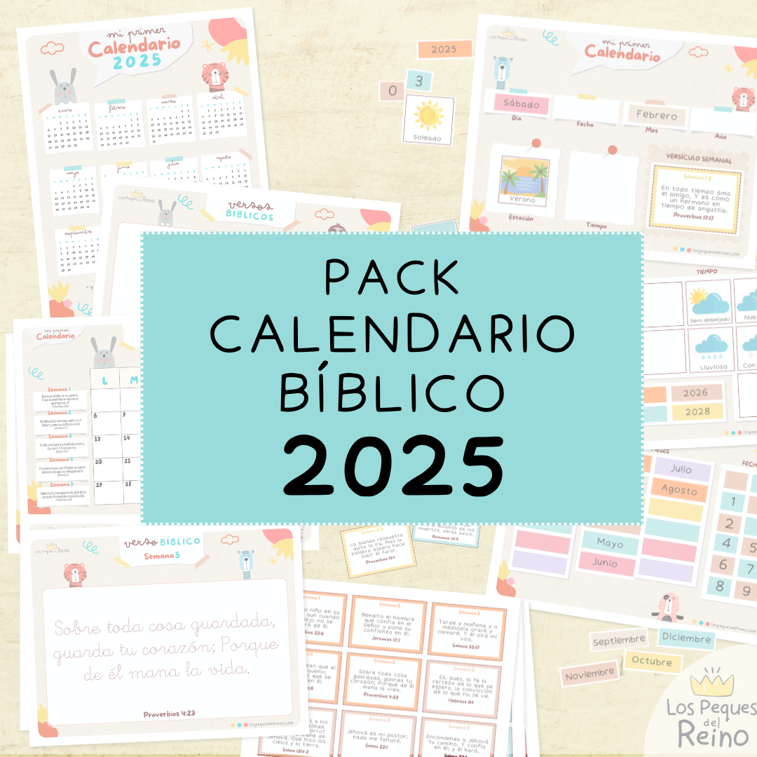 PACK CALENDARIO BÍBLICO 2025