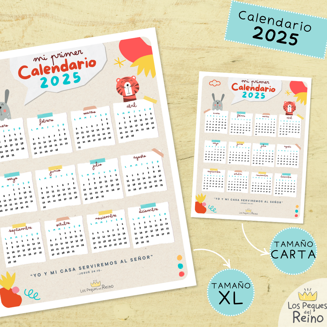 PACK CALENDARIO BÍBLICO 2025