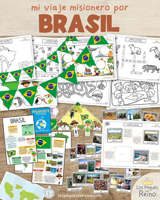 NUEVO‼️PACK - Mi viaje misionero por Brasil - OFERTA -60%