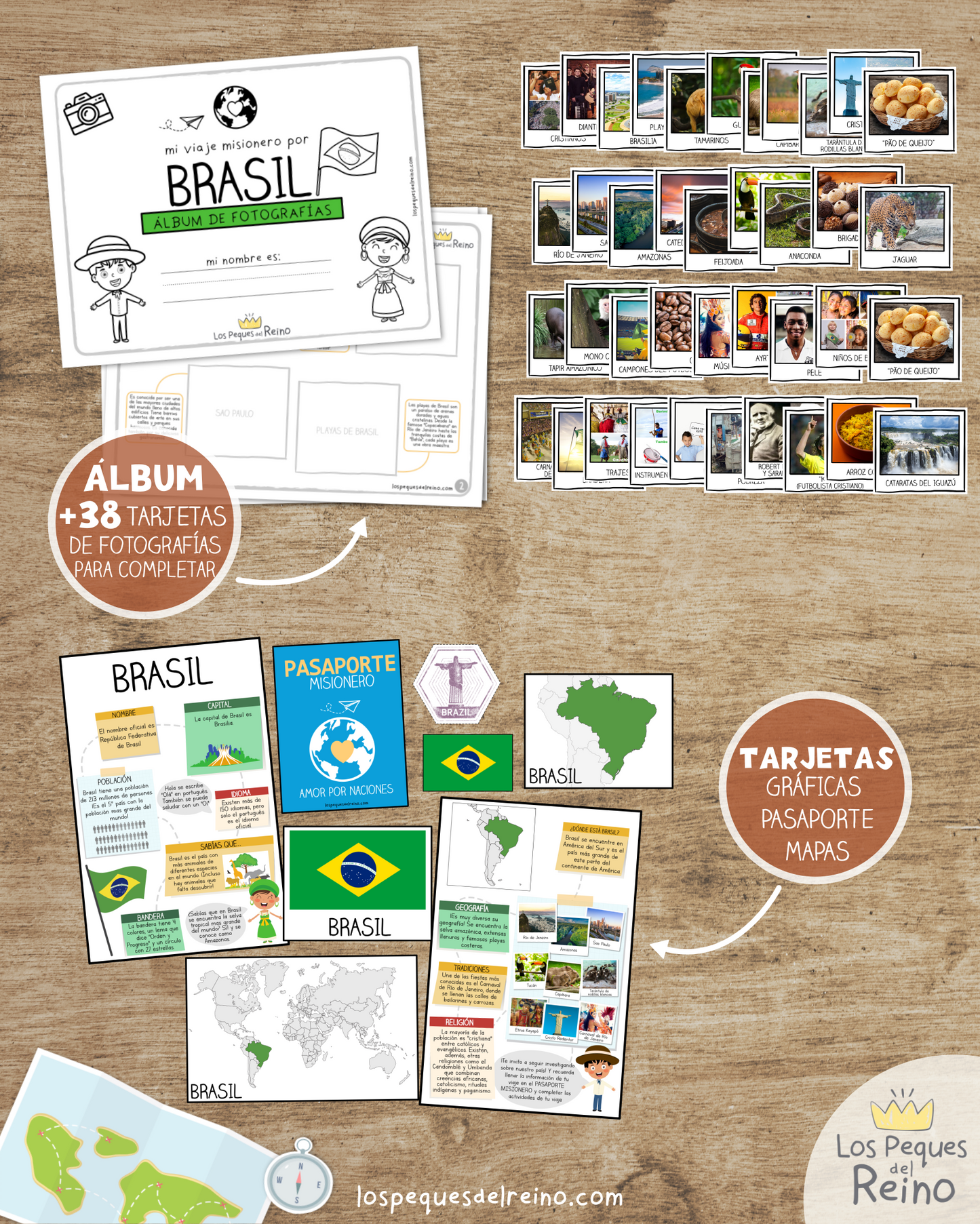 NUEVO‼️PACK - Mi viaje misionero por Brasil - OFERTA -60%