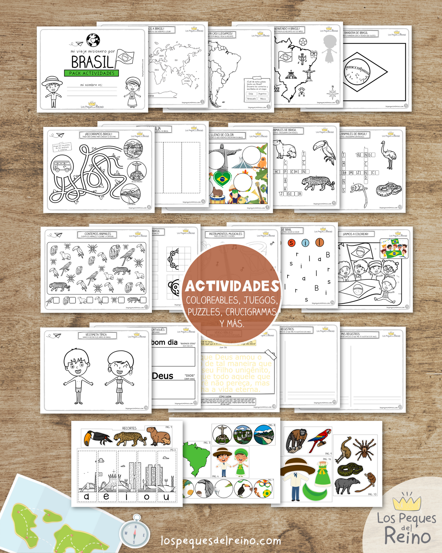 NUEVO‼️PACK - Mi viaje misionero por Brasil - OFERTA -60%