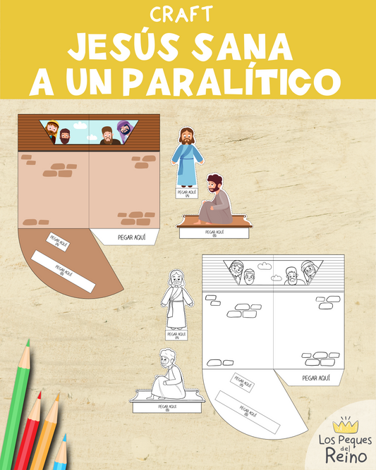Craft - Jesús sana a un paralitico
