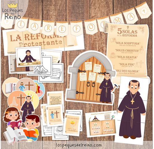 🌟¡NUEVO! Ayudas visuales para clase - LA REFORMA PROTESTANTE