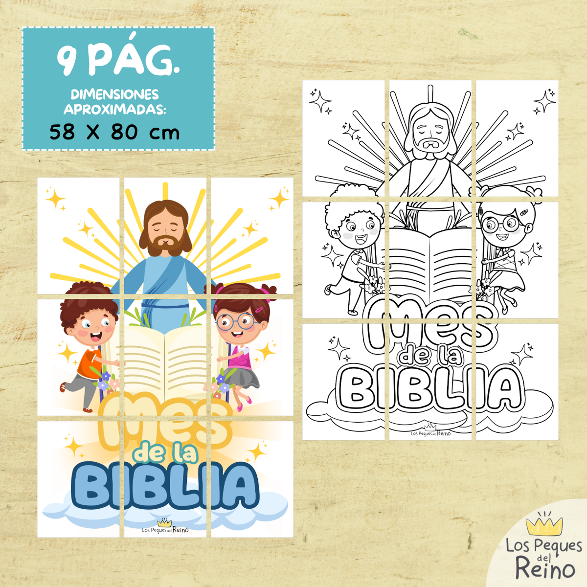 Póster XL - Mes de la Biblia - 3 tamaños