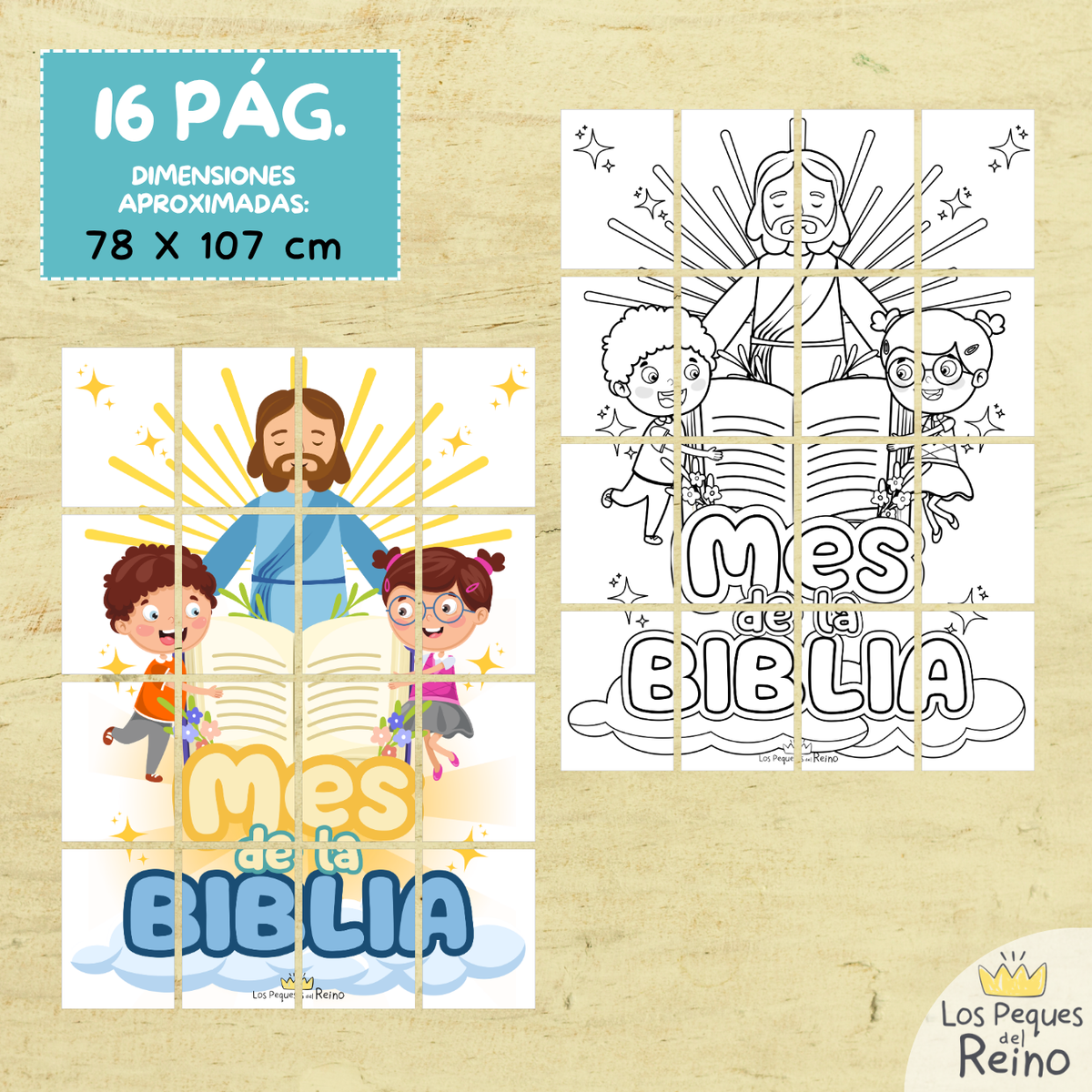 Póster XL - Mes de la Biblia - 3 tamaños
