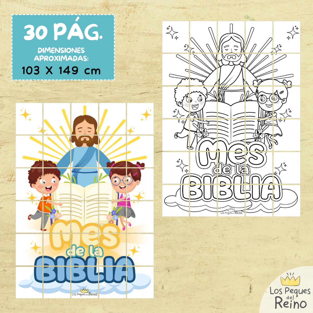 Póster XL - Mes de la Biblia - 3 tamaños