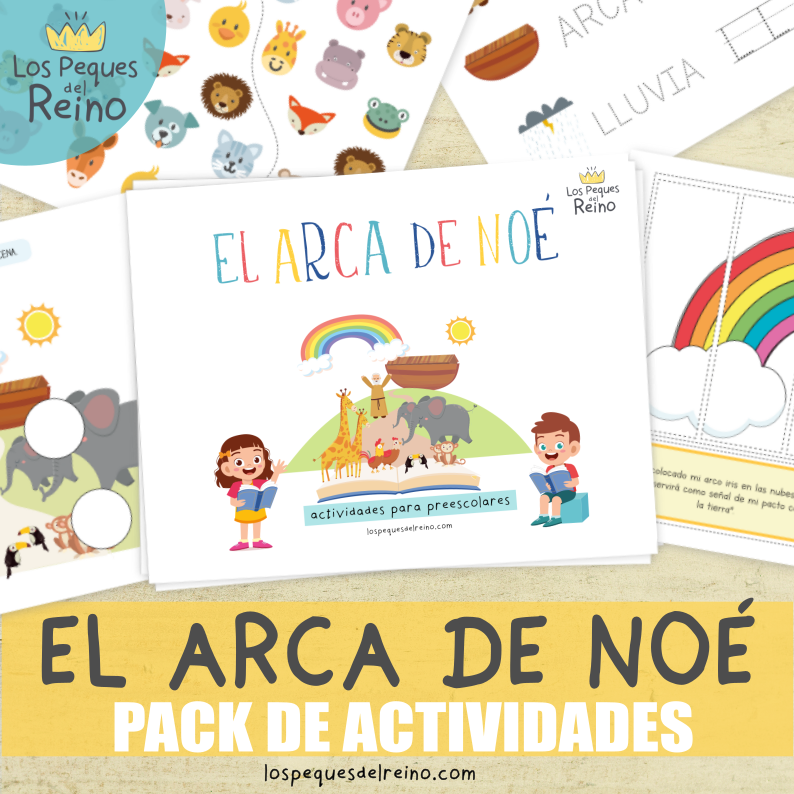 EL ARCA DE NOÉ - Pack de actividades - Preescolar