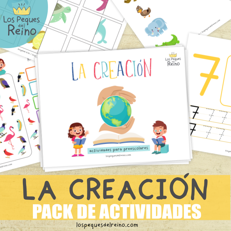 LA CREACIÓN - Pack de actividades - Preescolar