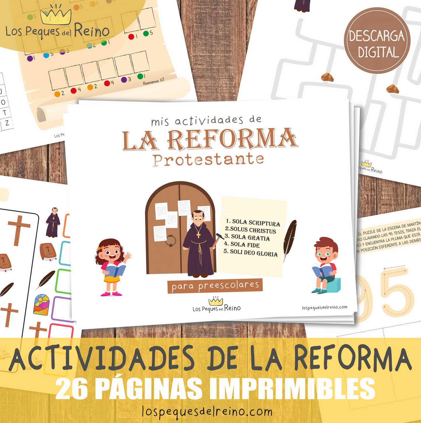 Pack Actividades Reforma Protestante